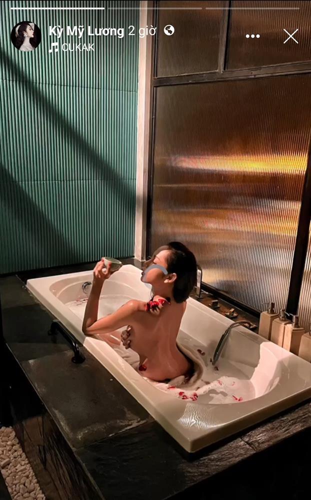 Á hậu Vbiz tung ảnh khỏa thân nhức mắt sau phốt ứng xử-2