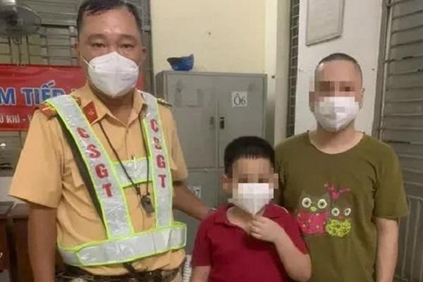 Ho Chi Minh City: A 9-year-old boy ran away from home because he was sad about his family