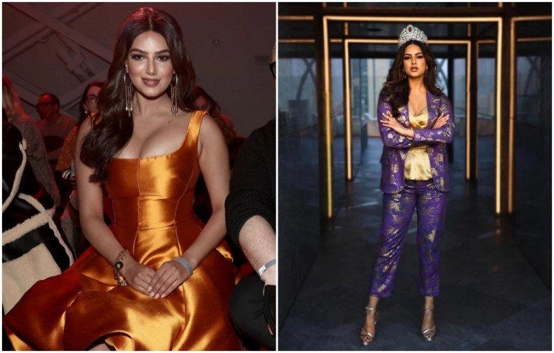 Ham váy xẻ sâu, Miss Universe 2021 lộ miếng dán nhạy cảm-7