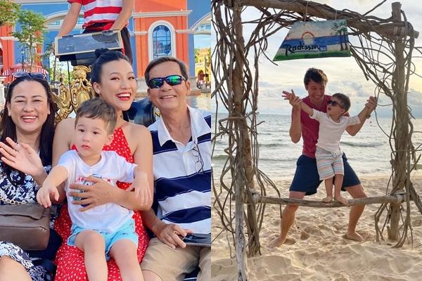 Ex-husband traveling with Hoang Oanh’s birth family?