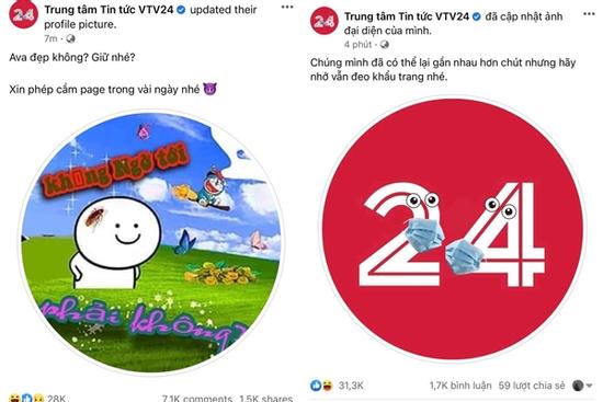 Nghi vấn fanpage Trung tâm tin tức VTV24 bị hacker 'ghé thăm'