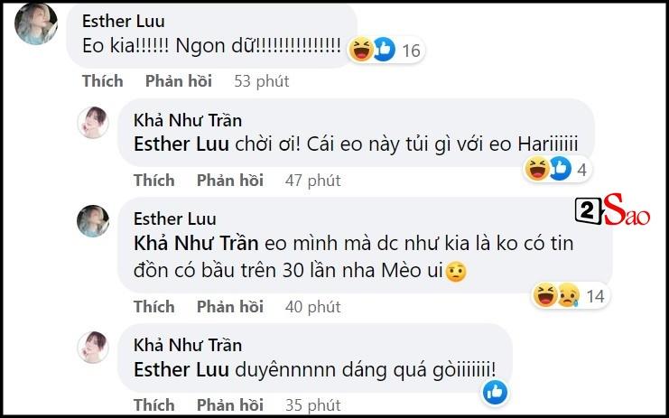 Thấy body Khả Như quá bốc, Hari Won sầu não 30 lần mang bầu-2