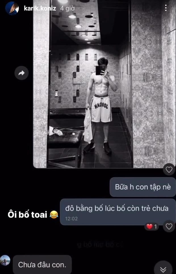 Karik khoe 6 múi liền bị chính bố đẻ dìm hàng ê chề-1