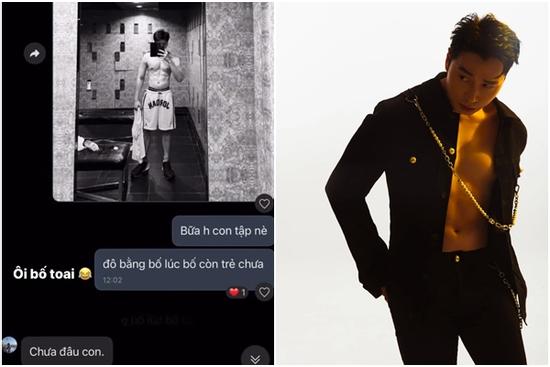 Karik khoe 6 múi liền bị chính bố đẻ 'dìm hàng' ê chề