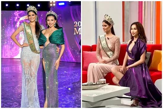 Thùy Tiên lấn lướt Miss Grand Tây Ban Nha dù chiều cao khiêm tốn