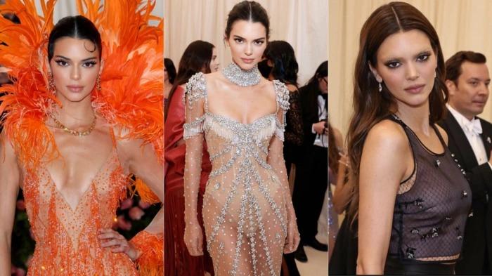 Đến Kendall Jenner cũng bớt đẹp mấy phần vì không có lông mày-3