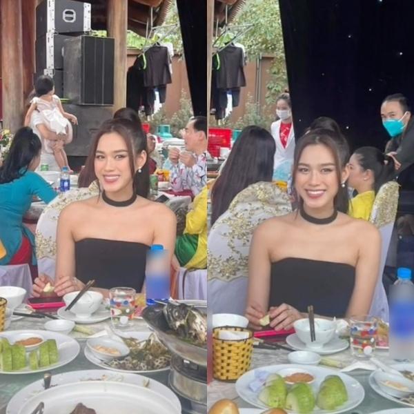 Diện đầm tối màu, Đỗ Thị Hà vẫn khiến cô dâu dè chừng-4