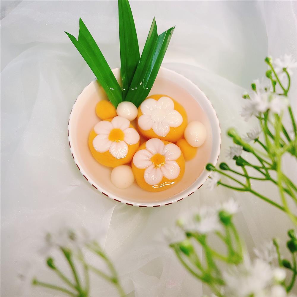 Chè trôi nước phiên bản hoa cúc mùa hè, đẹp đến nỗi chẳng nỡ ăn-2