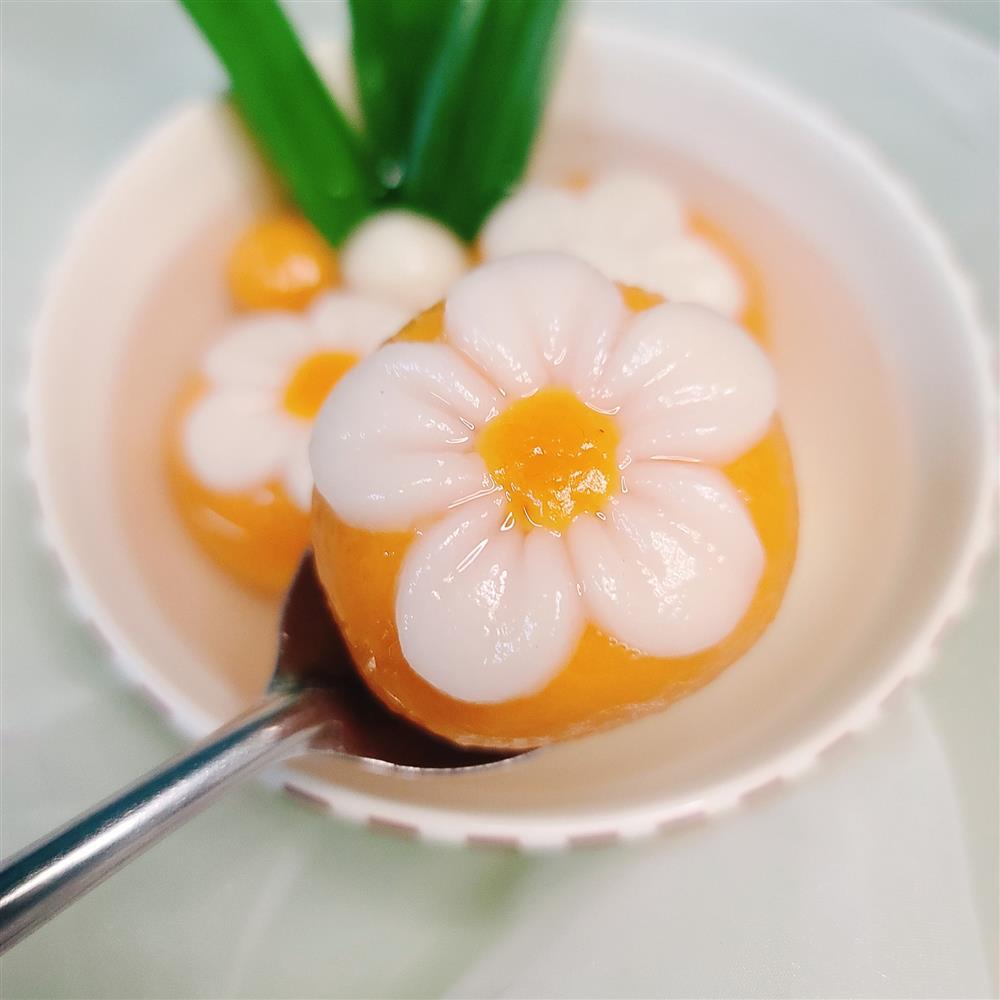 Chè trôi nước phiên bản hoa cúc mùa hè, đẹp đến nỗi chẳng nỡ ăn-6