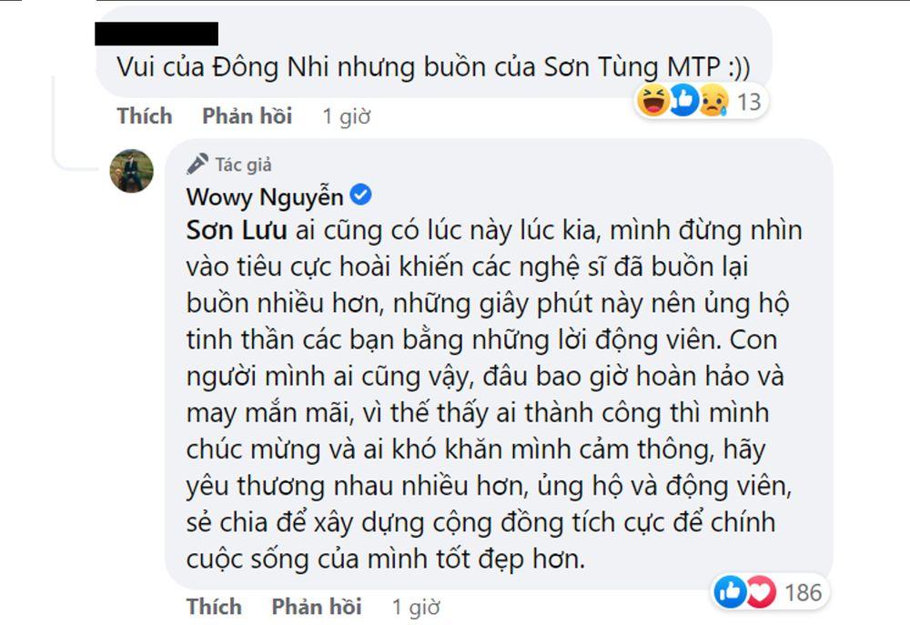 Đông Nhi bị cười nhạo hãy nhớ ơn Sơn Tùng, Wowy bênh chằm chặp-4