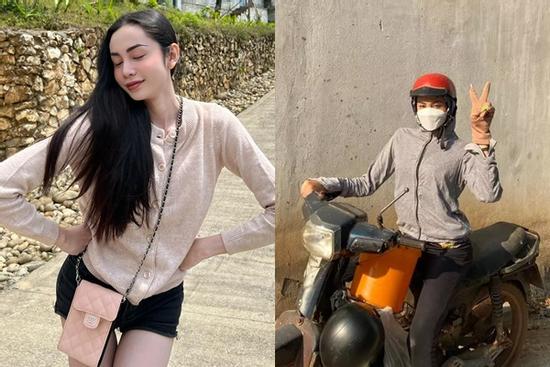 Á hậu chuyển giới hiếm hoi của Vbiz mặc áo 100k