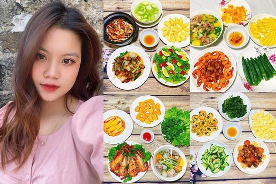 Ngưỡng mộ loạt mâm cơm mùa hè mát mắt của 'bếp trưởng 10x'