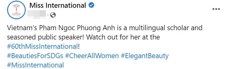 Tín hiệu Á hậu Phương Anh đăng quang Miss International 2022?-2