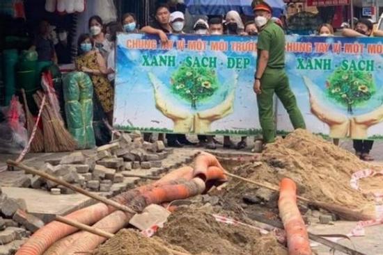 Nguyên nhân vụ thi thể đứt lìa cánh tay trong cống nước chợ Hàn