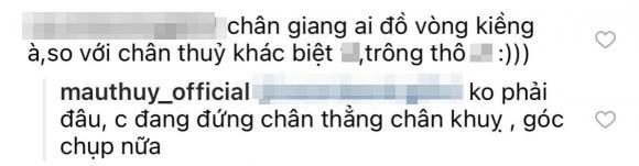 Mâu Thủy lên tiếng khi Hương Giang bị chê chân thô như đàn ông-3