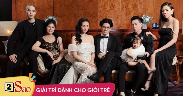 Ngo Thanh Van shows off his big family, new in-law Huy Tran takes the spotlight