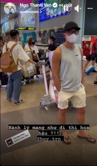 Ngô Thanh Vân - Huy Trần tới Đà Nẵng, hành lý cưới như thi hoa hậu-3