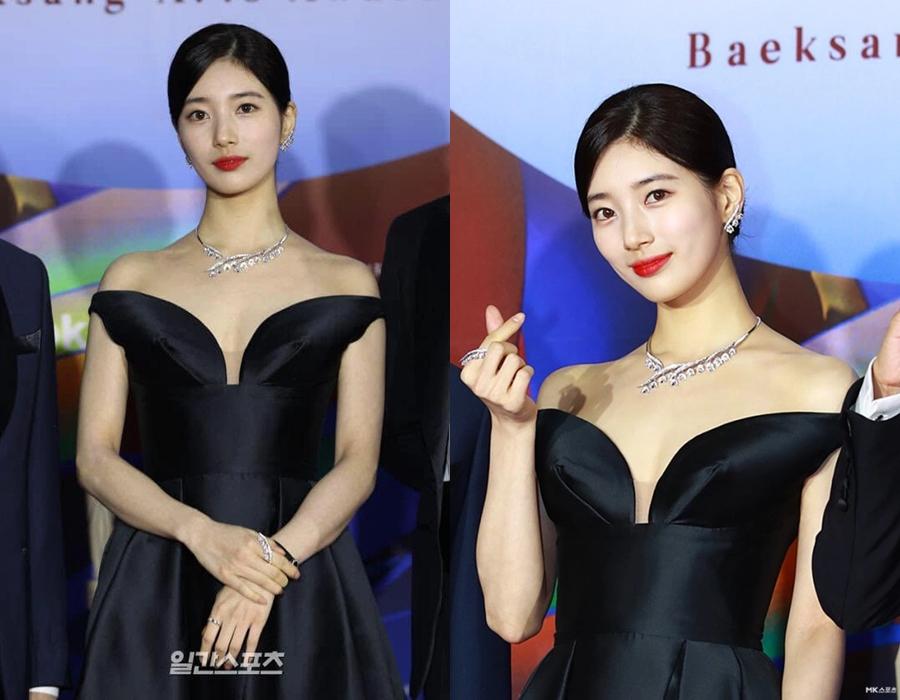 Suzy cùng Park Bo Gum, Shin Dong Yeop đảm nhận vai trò dẫn dắt chương trình. Đây là lần thứ 6 liên tiếp, Suzy đảm nhận vai trò MC của sự kiện. Mỗi lần dẫn dắt chương trình, nữ ca sĩ kiêm diễn viên đều thu hút sự chú ý với vẻ ngoài rạng rỡ.