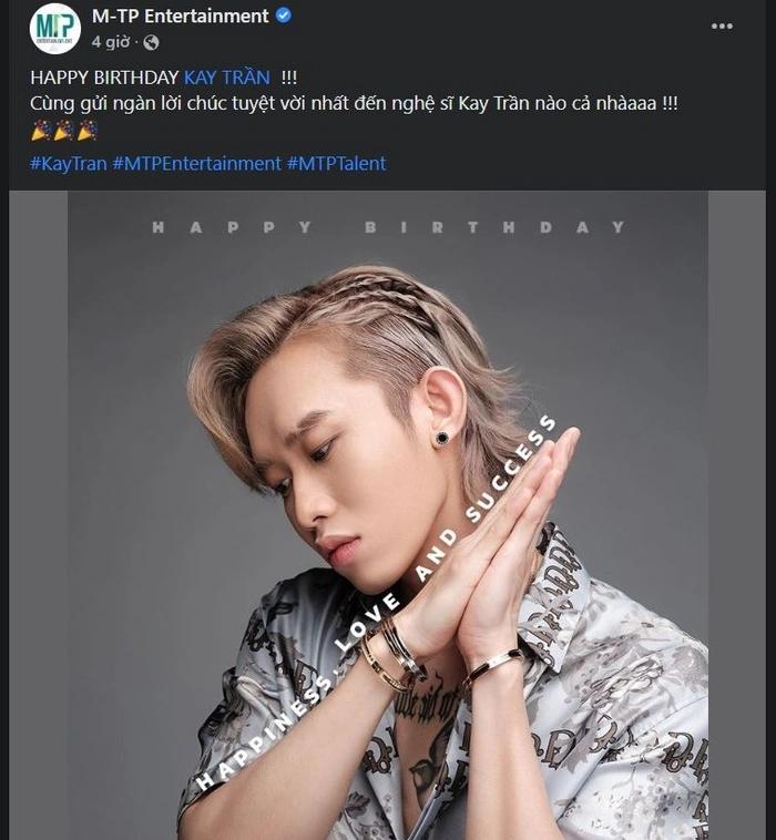 Công ty Sơn Tùng có ngay động thái ngầm khẳng định Kay Trần vẫn trực thuộc?-2