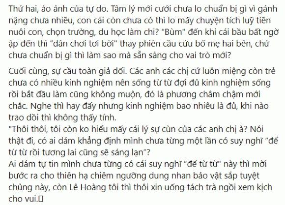 Lê Hoàng gay gắt chê một bộ phận giới trẻ nhảm nhí chây lười-4