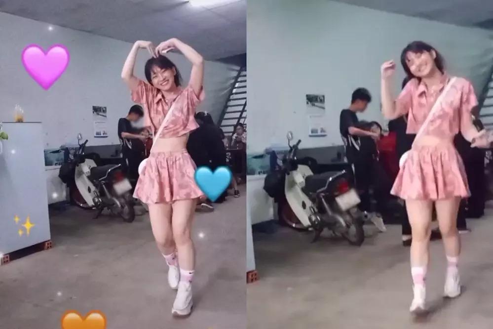 Lê Bống như khúc giò khi mặc lại đầm lộ hiểm của Ngọc Trinh-8