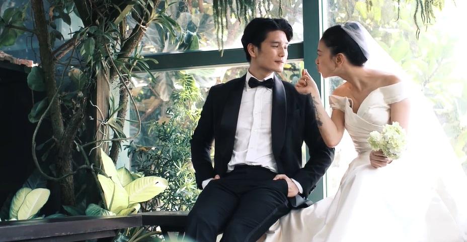 Cô dâu Ngô Thanh Vân lộ cả phụ tùng lẫn hình xăm-6