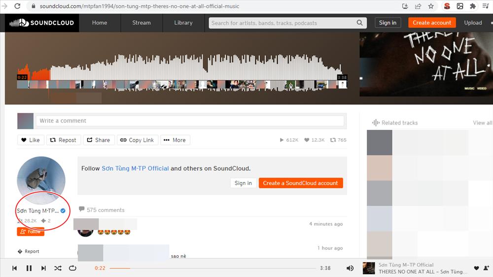 Sơn Tùng lì đòn, chưa gỡ bản ghi âm MV bất chấp lệnh xóa sổ?-4