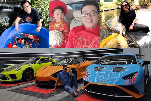 Revealing the huge amount of assets the Koi fish king owns after marrying Ha Thanh Xuan