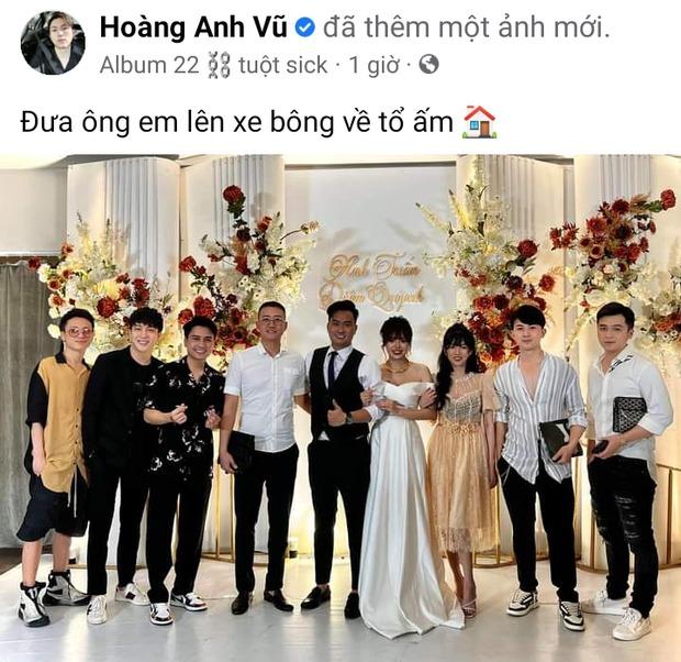 Ảnh diễn viên Anh Tuấn đen nhẻm ngày cưới, vì đâu nên nỗi?-1
