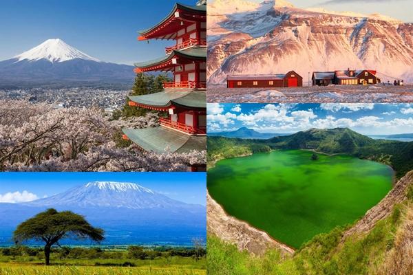 Ngọn núi kỳ lạ như hòn đảo giữa biển mây-9