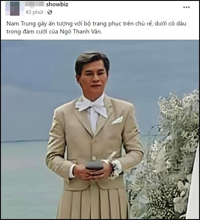 Do Manh Cuong apologizes to Nam Trung for the photo wearing a skirt-3