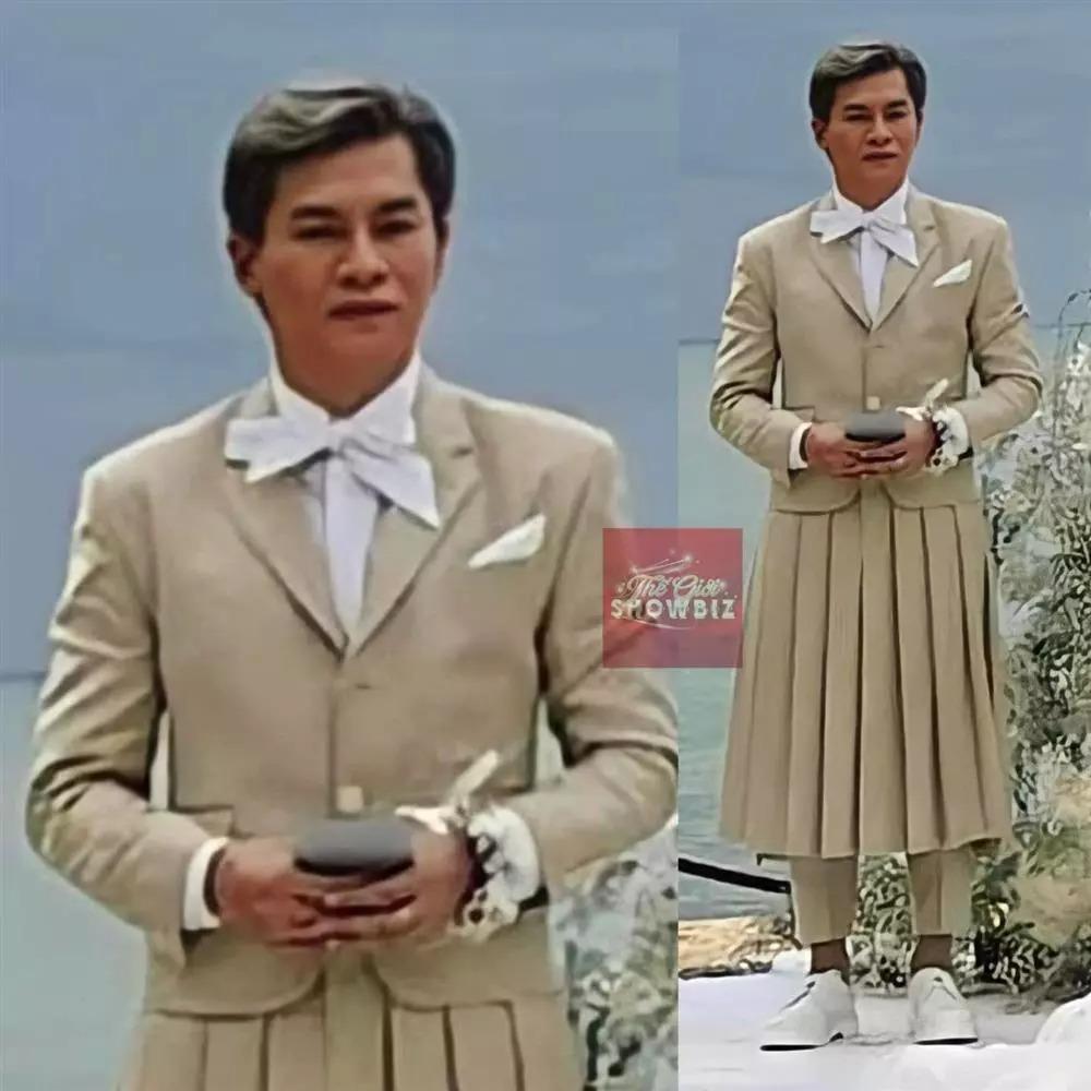 Đâu chỉ đám cưới Ngô Thanh Vân, Nam Trung mặc váy khắp nơi-2