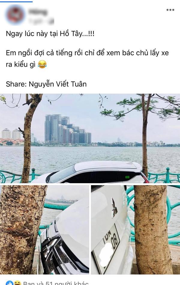 Pha đỗ xe đỉnh của đỉnh ở hồ Tây khiến dân mạng sợ tột độ-2