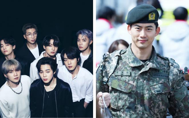 Taecyeon's case makes netizens argue about BTS-1's exemption from military service