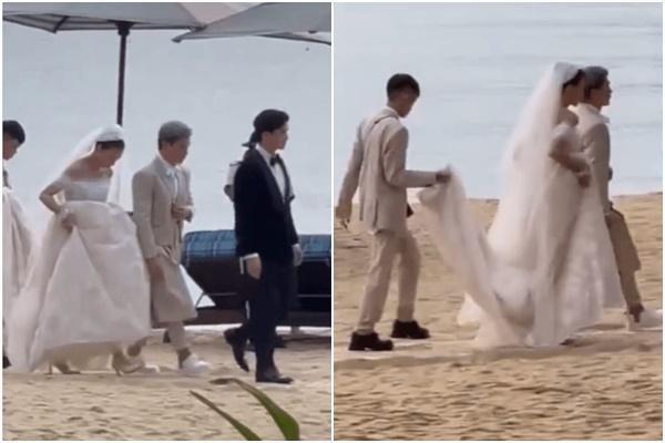 Di ảnh cha nuôi quá cố xuất hiện trong hôn lễ Ngô Thanh Vân-10