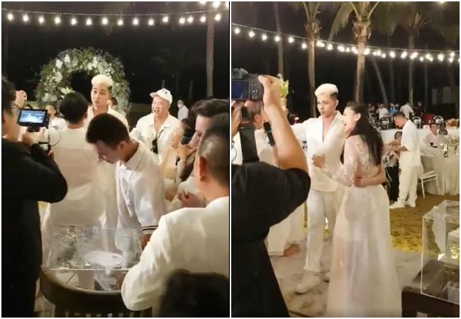 Jun Phạm công khai giật hoa cưới trong hôn lễ Ngô Thanh Vân-4