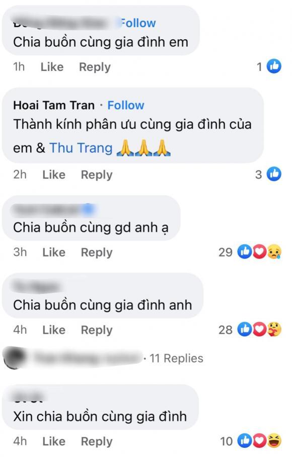 Mẹ ruột Thu Trang qua đời, dàn sao Việt đồng loạt gửi lời chia buồn-3