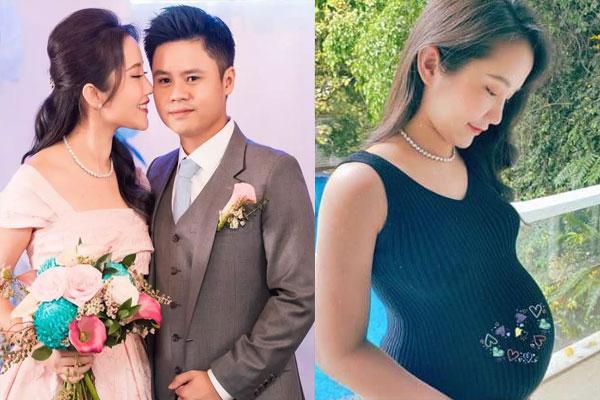 Phan Thanh’s wife revealed a pregnant photo for the first time, her beauty surprised