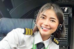 Nữ diễn viên Việt đầu tiên làm phi công nói gì về mức lương tỷ đồng?