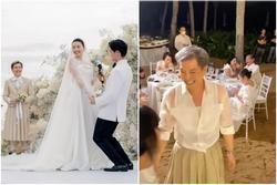 Nam Trung mặc váy 'quẩy' tung tiệc hậu đám cưới Ngô Thanh Vân