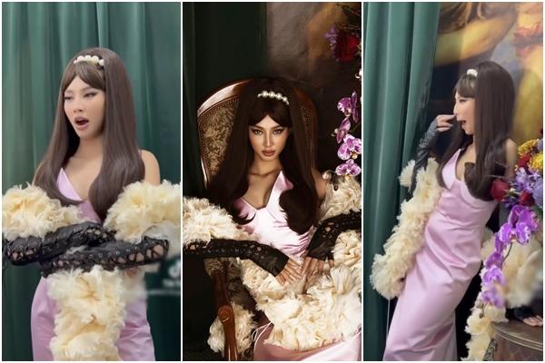 Thùy Tiên - Ngọc Trinh cùng hở bạo, cam thường ai nuột hơn?-11