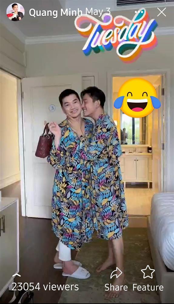 Dân mạng hết hồn ảnh Quang Minh tình tứ trai trẻ sau ly hôn Hồng Đào-1