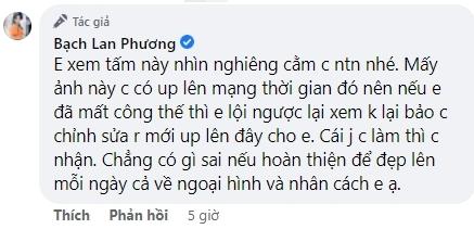 Lover Huynh Anh duel to clarify real or fake chin-9