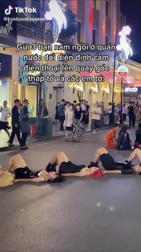 Phẫn nộ thanh niên quay chỗ nhạy cảm nhóm dancer nữ ngoài đường?-1