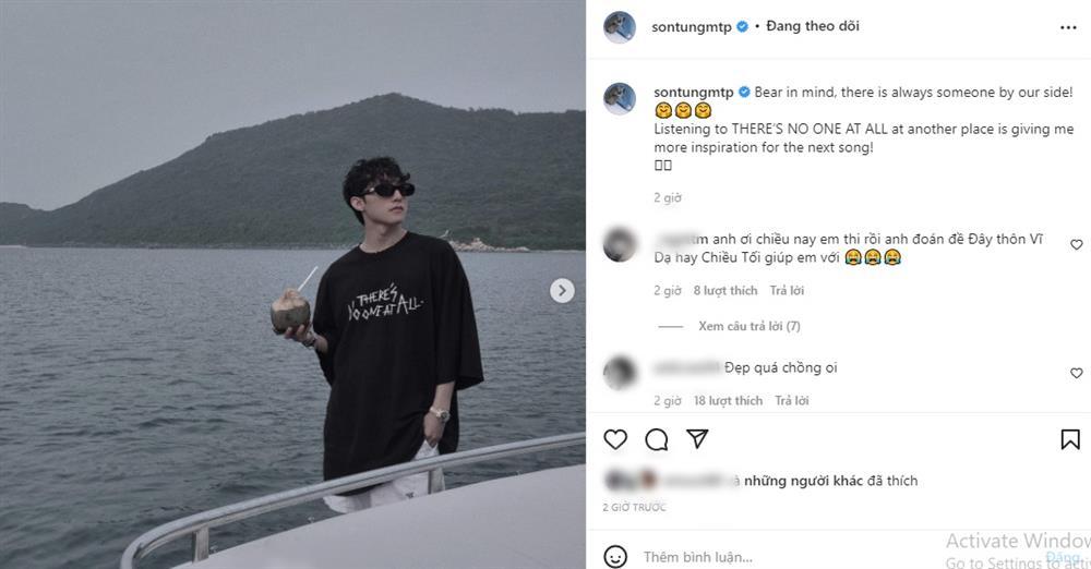 Sơn Tùng gặp hạn vì áo: Hết áo in chữ chửi bậy đến xả áo ô nhiễm môi trường-1