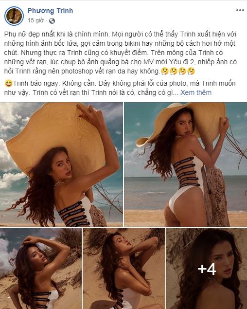 Phương Trinh Jolie lộ vết tích bầu bí ngay vùng nhạy cảm?-5