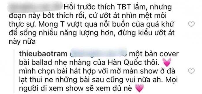Thieu Bao Tram responded when he was criticized for singing wet and lacking in energy-4