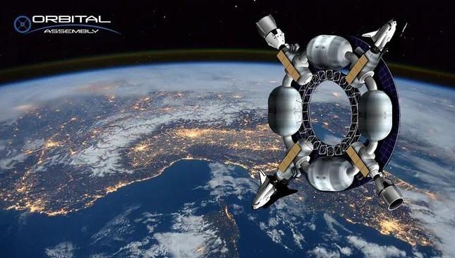 See the luxurious space hotel floating in the middle of the universe-1