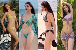 11 bộ bikini 'bé bằng nắm tay' siêu bốc của dàn sao Việt đầu hè