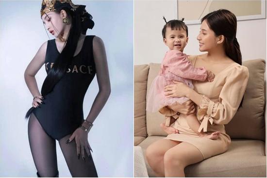 Thiên An hiếm hoi mặc bikini sau sinh, body nuột có làm 'ai đó' tiếc?